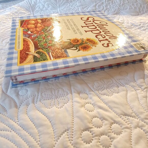 Church Suppers Cookbook By Barbara Greenman 2005 Spiral-Bound 722 Recipes - Picture 8 of 9